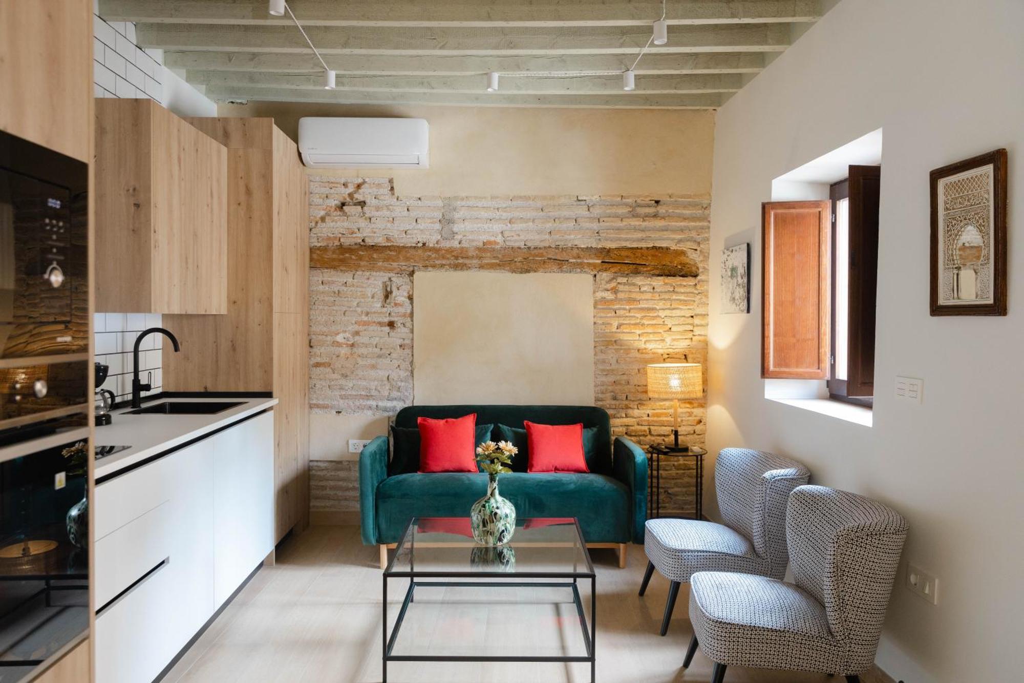 Apartamento Duplex Con Vista A La Alhambra Granada Bagian luar foto